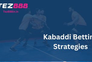 Kabaddi Betting Strategies- Tez888